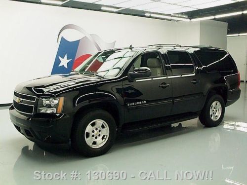 2014 chevy suburban lt sunroof rear cam dual dvd 23k mi texas direct auto