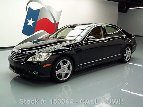 2008 mercedes-benz s550 climate seats sunroof nav 78k texas direct auto