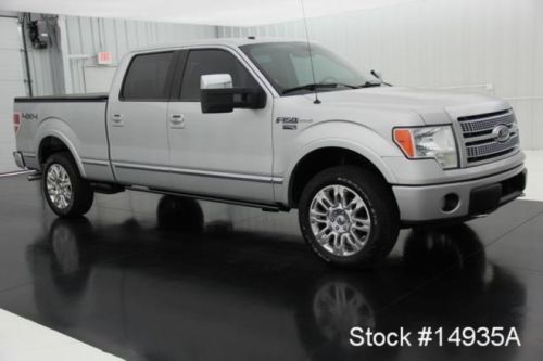 09 platinum 4x4 heated/cooled leather remote start crew cab sony radio