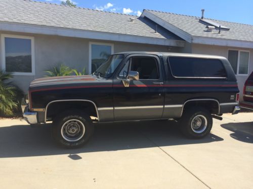 1987 chevrolet blazer silverado sport utility 2-door 5.7l