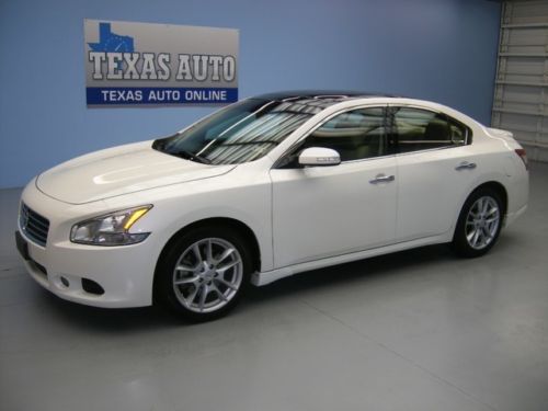 We finance!! 2011 nissan maxima 3.5 sv premium pano roof heated seats texas auto