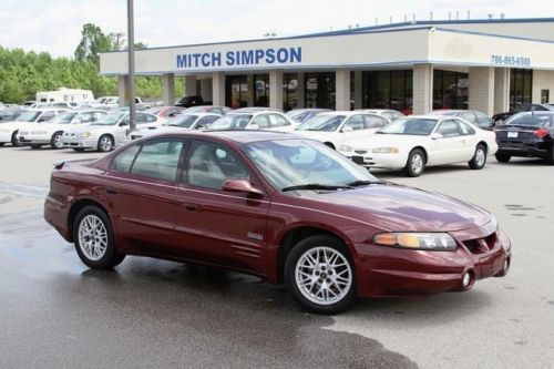 2001 pontiac bonneville ssei leather low miles perfect carfax