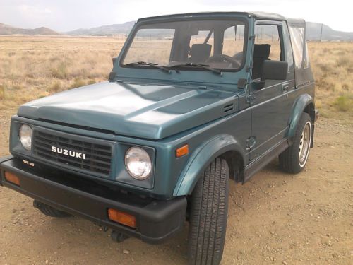 1988 suzuki samurai jx convertible sport utility