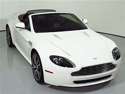 10 aston martin vantage conv 18k miles 6 spd navigation sports pkg htd seats 09