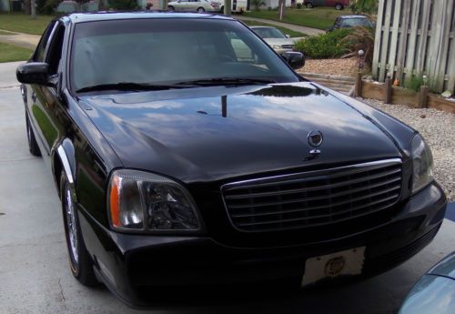 Minty black 2005 cadillac deville dhs chrome package 5 vogue tire 60,000 nice!