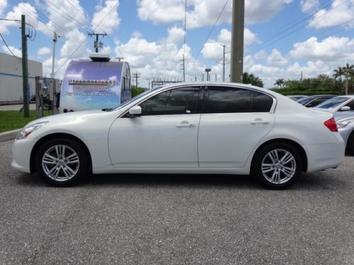 2011 infiniti g25 sedan leather sunroof warranty we finance