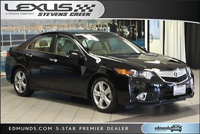 Acura tsx 4dr sdn i4 auto low miles sedan automatic gasoline 2.4l dohc pgm-fi 16