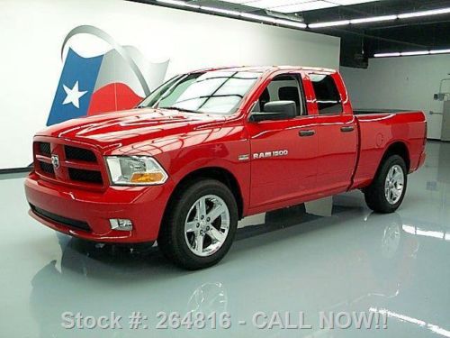 2012 dodge ram express quad 4x4 hemi 20&#034; wheels tow 18k texas direct auto