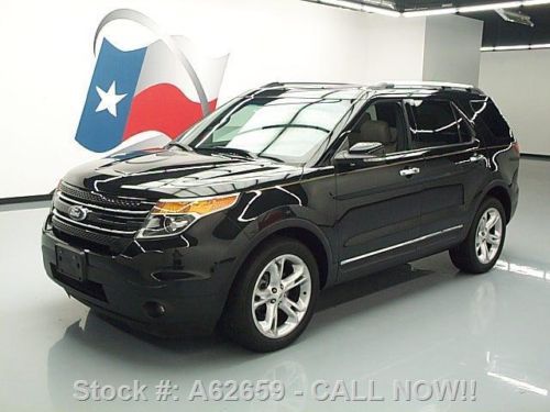 2012 ford explorer ltd 4x4 dual sunroof leather nav 31k texas direct auto