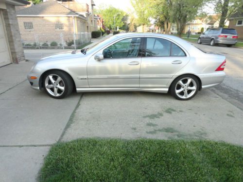 2005 mercedes-benz c230 kompressor sedan 4-door 1.8l