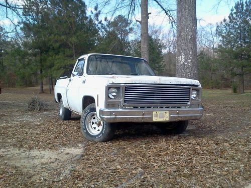 1979 chevrolet c10 custom deluxe cab &amp; chassis 2-door 4.1l