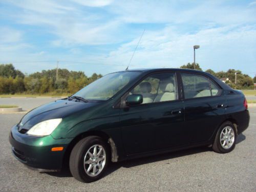 2002 toyota prius base sedan 4-door 1.5l clean autocheck runs 100% no reserve