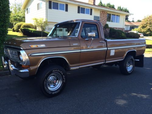 1970 ford f250 ranger xlt camper specia