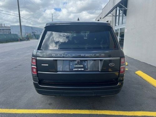 2018 land rover range rover v8 supercharged swb