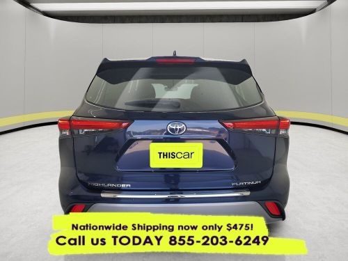 2023 toyota highlander platinum