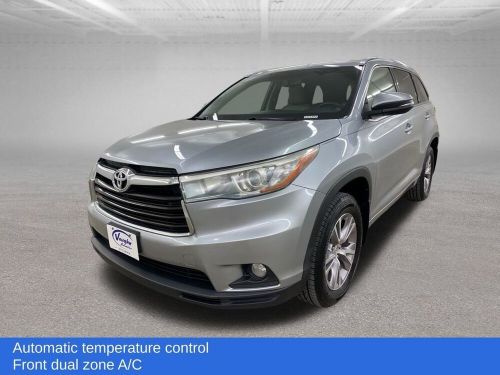 2015 toyota highlander xle v6