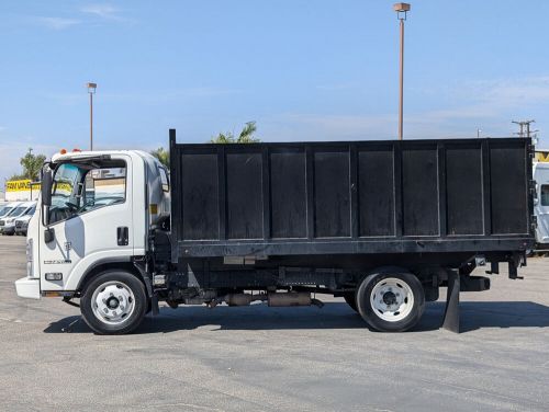 2020 isuzu npr-hd 14ft dump truck gas