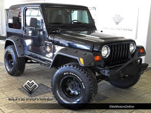 1998 jeep wrangler sahara lift wheels 1~owner low miles cali jeep