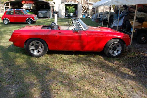 1968 mgb 289 v8 conversion c4 corvette suspension project