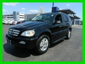 05 mercedes-benz ml500 one owner leather navigation cd heated seats we finance!