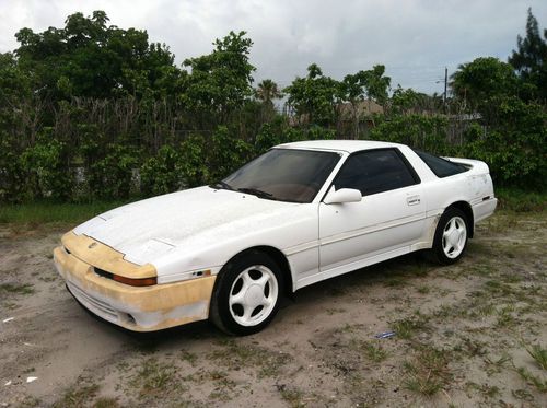 1991 '91 toyota supra turbo targa barn find all original needs restoration