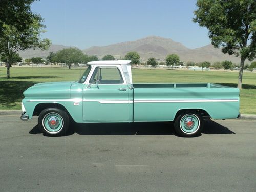 1966 chevrolet c-10 big window long bed 292 4spd