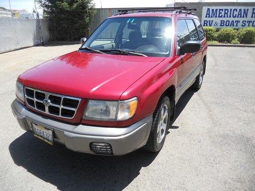 1999 subaru forester s allwheel drive wagon  4-door 2.5l