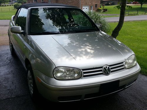 2001 volkswagen cabrio gl - runs great - fun to drive!! gas saver!! l@@k!!