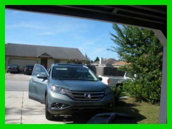 2012 honda crv ex-l 2.4l i4 16v automatic suv dvd sunroof leather keyless entry