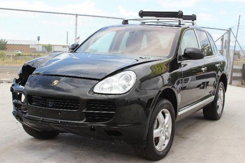 2006  porsche cayenne s damaged clean title low miles navigation export welcome!