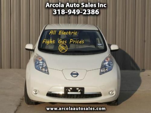 2011 nissan leaf sl one owner leather warranty sharp!!