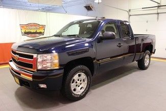 2010 chevy silverado z71 4x4 blue extra cab power pack alloy wheels 5.3l v8