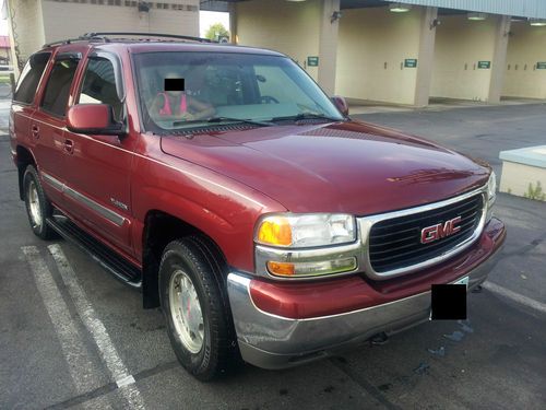 2001 gmc yukon