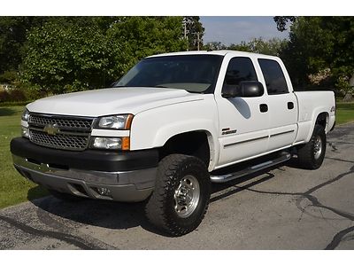 2005 chevrolet 2500hd lt duramax 4x4 oklahoma truck