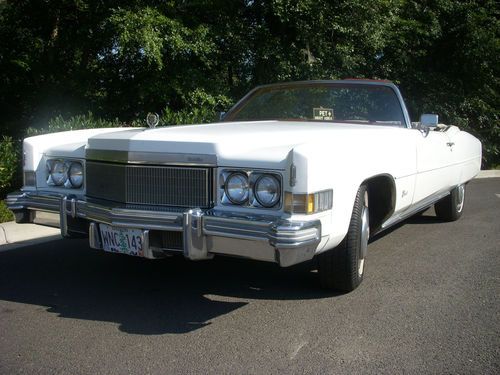 1974 cadillac eldorado convertible