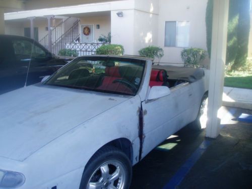 1993 chrysler lebaron gtc convertible 2-door 3.0l