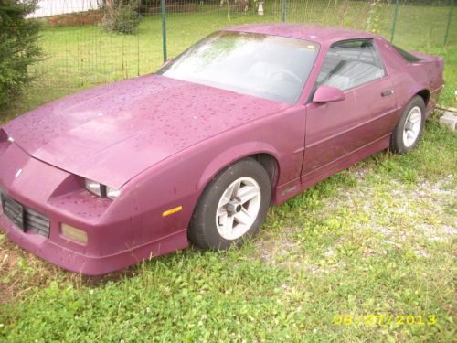 1990 chevrolet camaro rs