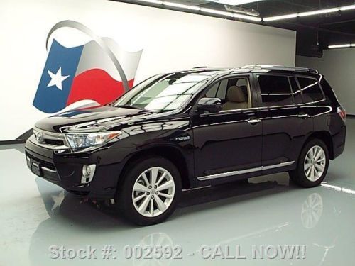 2011 toyota highlander ltd hybrid sunroof nav 16k miles texas direct auto