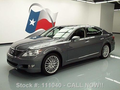 2012 lexus ls460 comfort sport sunroof nav rear cam 13k texas direct auto