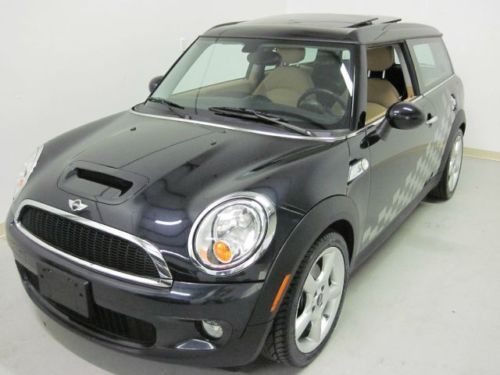 2009 mini cooper clubman s hatchbach, 3 door, 6 speed, custom checkers **turbo**