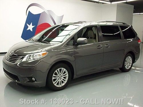 2011 toyota sienna xle 7pass sunroof leather dvd 51k mi texas direct auto