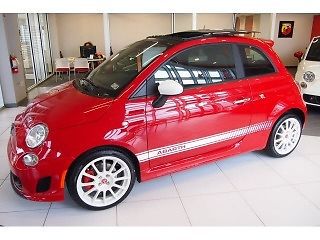 2013 fiat 500 2dr hb abarth 1.4l turbo leather sunroof tom tom navi beats audio