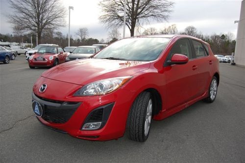 32k miles, low mileage, 1 owner, red, black, s, sport, carfax certified