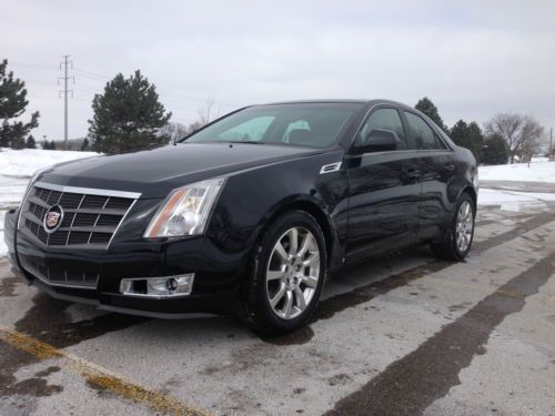 2009 cadillac cts base sedan 4-door 3.6l/no reserve