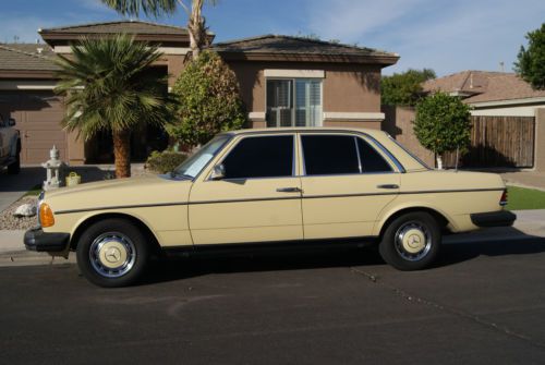 Mercedes-benz 79 classic 300d wvo converted bio-fuel diesel cali/az car