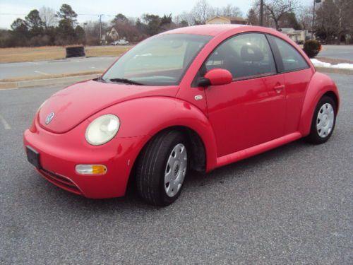 2001 volkswagen beetle gls hatchback 2-door 1.9l turbo diesel no reserve