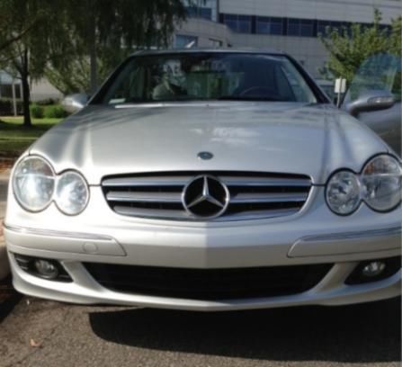 For sale by owner: 2006 mercedes benz clk350 silver coupe in beautiful condition