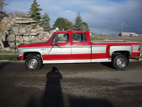 Gmc 3500 crew cab