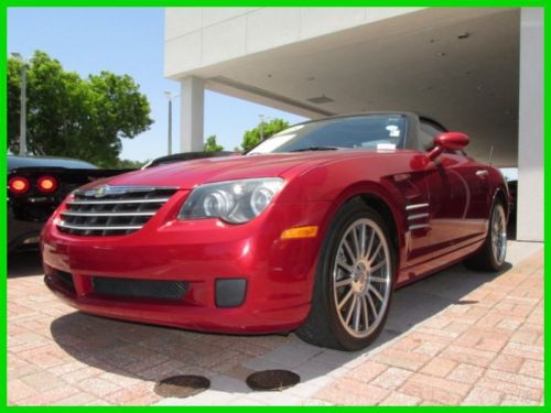 05 blaze red 3.2l v6 autostick convertible *alloy wheels *low miles *florida