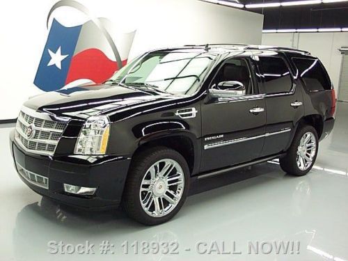 2011 cadillac escalade platinum sunroof nav dvd 26k mi texas direct auto